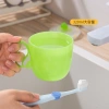 【CL】25Q4#6132 Dynamic Squirrel Children's Cup (320ml with Lid) Red + Green + Blue + Purple Mixed Application Scenario
